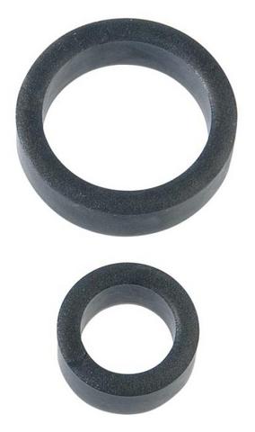 Platinum Silicone C Ring Charcoal