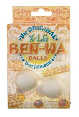 X-Large Ben Wa Balls Ivory