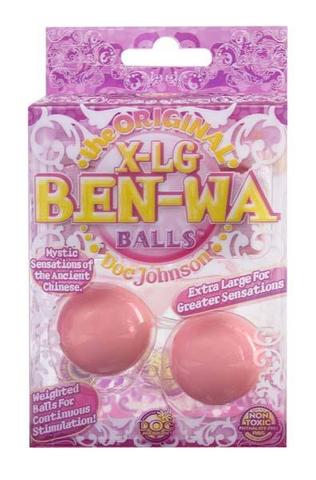 X-Large Ben Wa Balls Pink