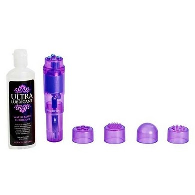 Pleasure Kit Purple Rocket and Lubricant