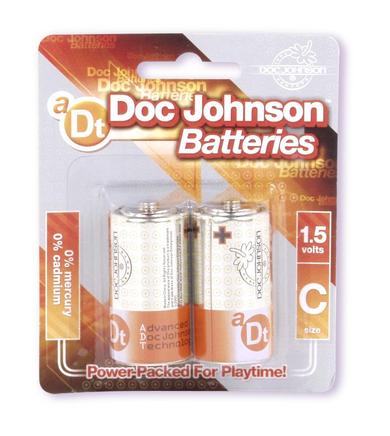 Doc Johnson Batteries C 2 Pack