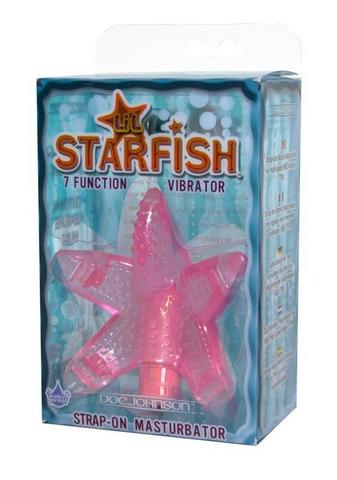 LiL Starfish Strap On Masturbator Pink