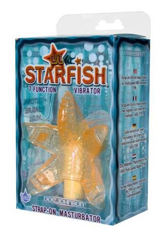 LiL Starfish Strap On Masturbator Peach