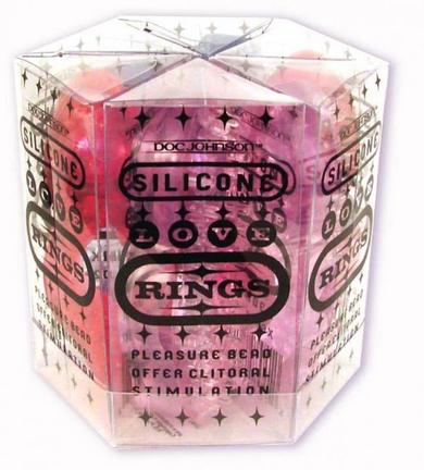 Silicone Rings 6Pc Assorted