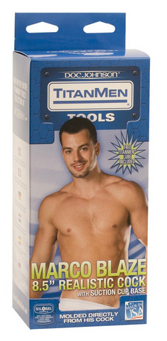 Titanmen Marco Blaze Realistic Cock