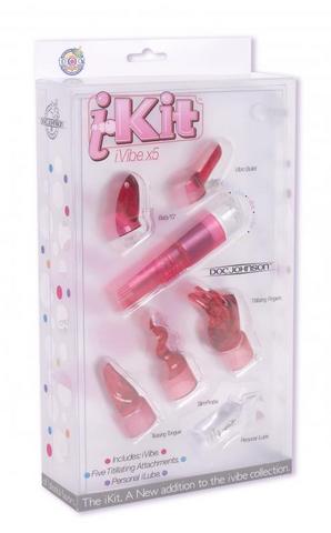 iKIT iVIBE POCKET ROCKET + 5 SLEEVES & LUBE