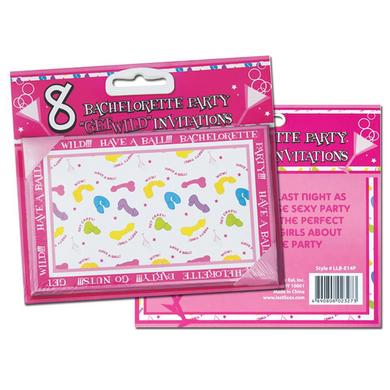 Get Wild Bachelorette Party Invitations