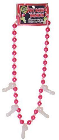 Pecker Beads Necklace Glow In The Dark
