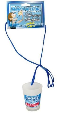 Bachelor  Hanging Shotglass