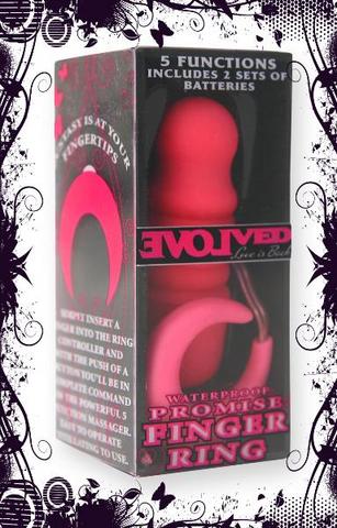 Finger Ring Promise Ring Pink