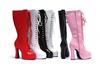 Easy Black 5in Heel Knee Boots Size 7
