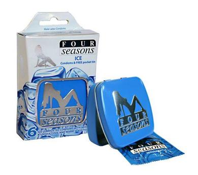 Four Seasons 6 Pack Ice Condoms