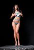 Bra W/Accents Bow G String Iridescent O/S
