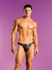 Hologram Posing Strap Black O/S