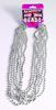 Bachelorette Bead Silver Metallic