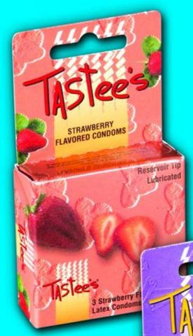 Strawberry Flavored TasteeS 3Pk