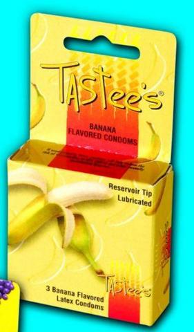Banana Flavored TasteeS 3Pk