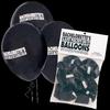 Bachelorette Black Balloons