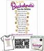 Bachelorette Dare Me Check List Tee Shirt