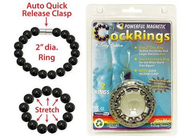 Cock Rings 2in Stretch Man Line