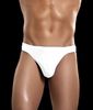 Pouch Thong Knit Silk White Medium