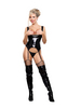 Cupless Merry Widow Lo Black LX