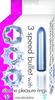 Bullet W Silicone Pleasure Ring Silver
