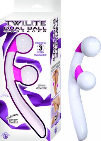 Twilite Dual Ball Massager Pink