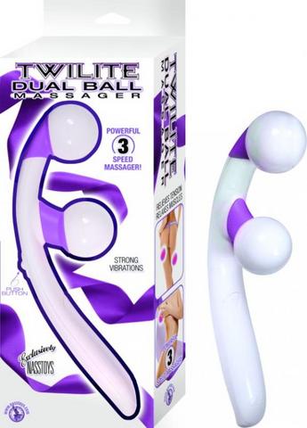 Twilite Dual Ball Massager Purple
