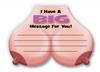 Big Message Note Pad