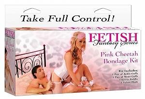 Fetish Fantasy Pink Cheetah Bondage Kit