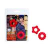 Anime Muscle Rings Red