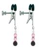 Adjustable Clamp WPink Beads