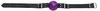 2in Purple Ball Gag W Buckle