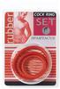 Soft C Ring Set Red