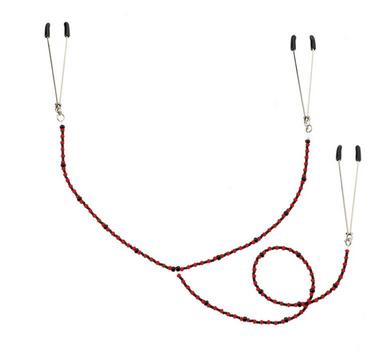 YStyle Beaded W/Clamp Red