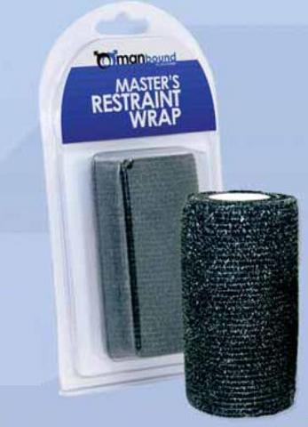 Manbound MasterS Restraint Wrap 4in Blk