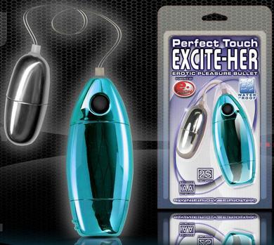 Excite Her Silver Bullet Luster Blue