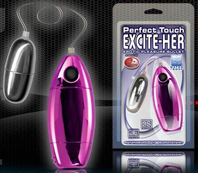 Excite Her Silver Bullet Luster Pink