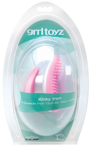 Grrl Toyz Kinky Iron Massager Pink