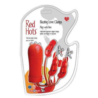 Red Hots Blazing Love Clamps