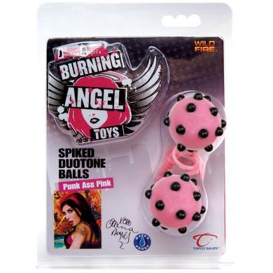 Joanna Angel Spiked Duotone Balls Pink
