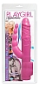 Playgirl Throbbing Vibe W/ Anal Probe