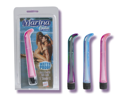 SE0016-14 5 inch slender g spot massager -magenta