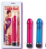 Light Rod - Blue: Powerful blue ridged lighted vibrator. - $12.51