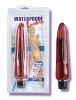 Waterproof lusters -6.5 inch ruby: 6.75 inch waterproof silicone multi-speed vibrator. - $43.03