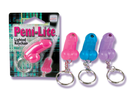 SE2413-10 Penis Light Key Chain