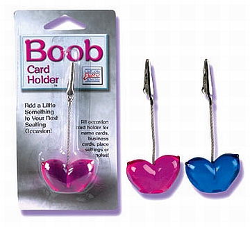 Boob Card Holder Assorted