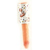 Adhesive lint roller with penis shaped handle