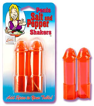 Penis Shaped Salt and Pepper Shakers
